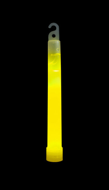 BasicNature rumena svetleča palica 15 cm