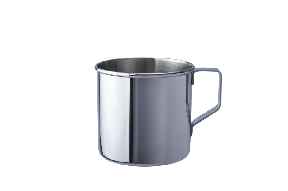 BasicNature Zebra Stainless Steel Polished Mug 0.5l