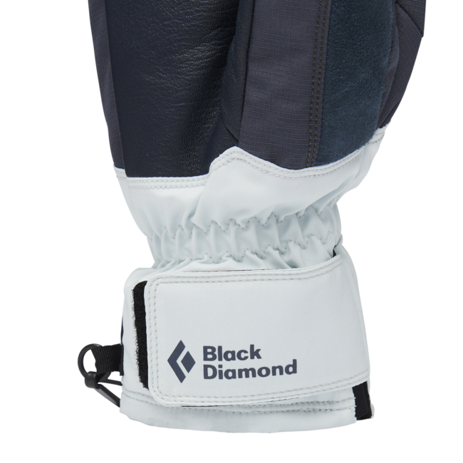 Black Diamond Mission Mx Mitts rokavice zimske ženski, charcoal-belay blue