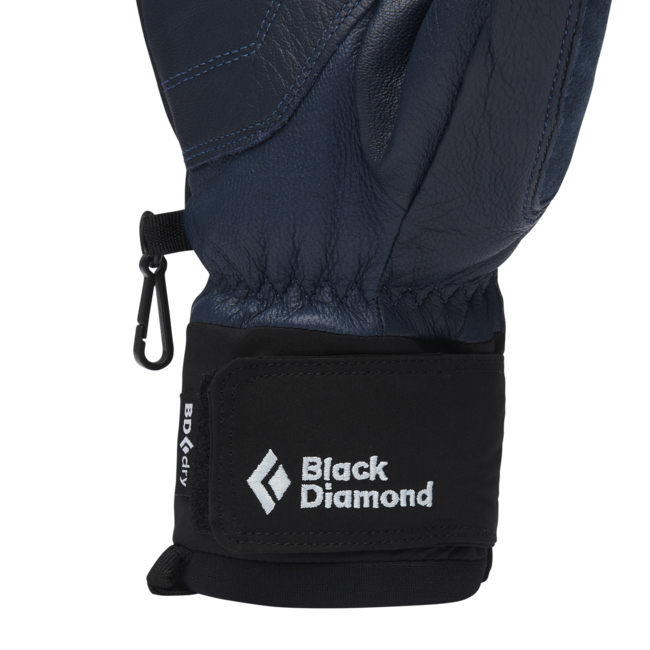Black Diamond Spark rokavice zimske ženski, charcoal-belay blue