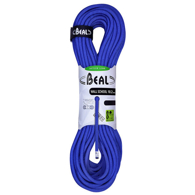 BEAL Wall School Unicore plezalno vrv 10,2 mm 20 m, modra