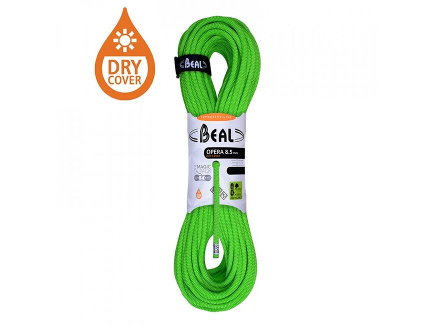 BEAL Opera Unicore plezalno vrv 8,5 mm 200 m, zelena