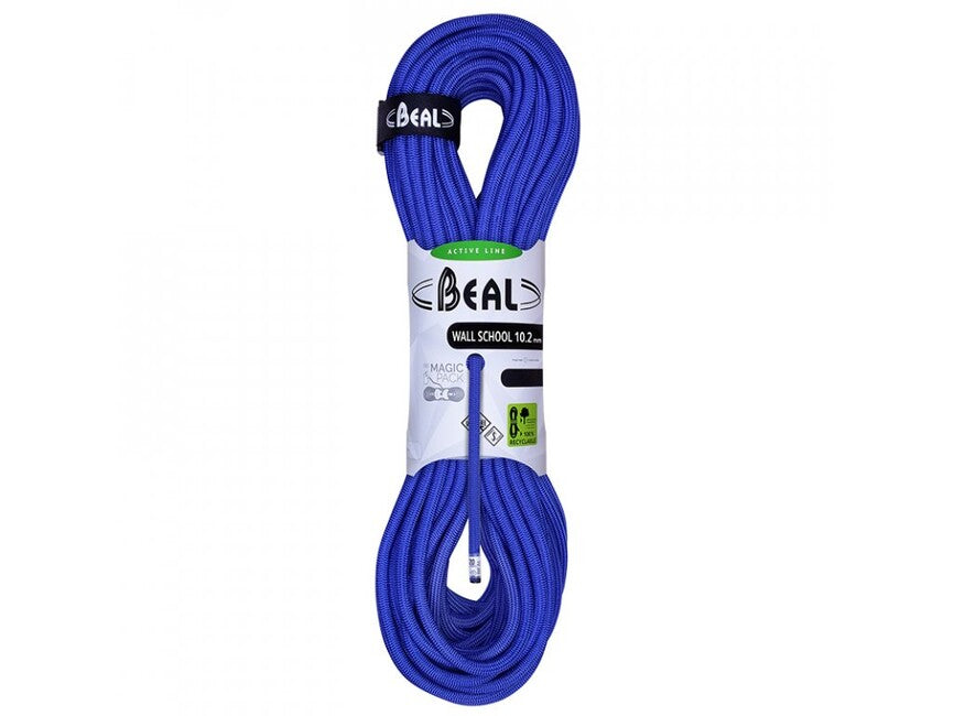 BEAL Wall School Unicore plezalno vrv 10.2 mm, modra, 200 m