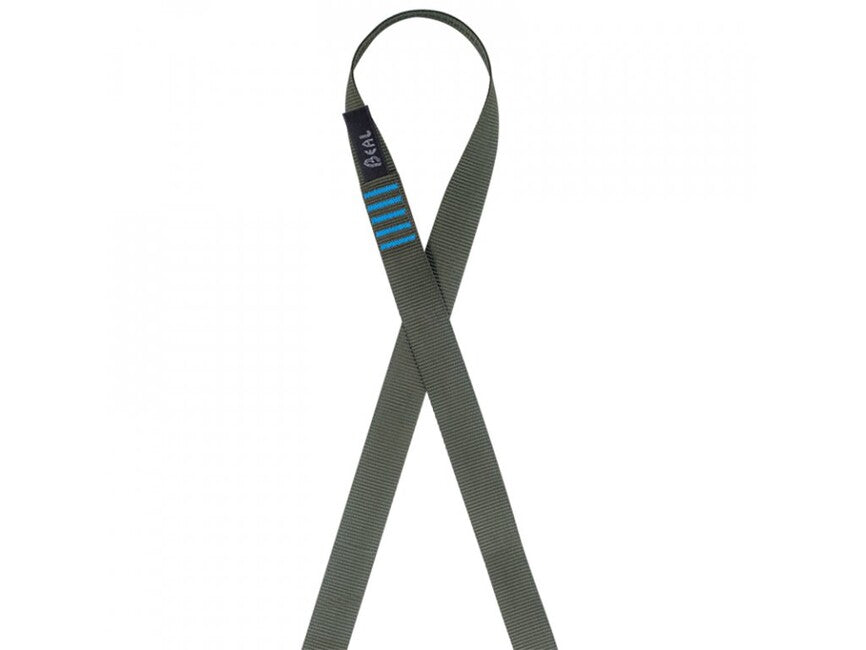 BEAL ravna šita zanka 100 cm, zelena