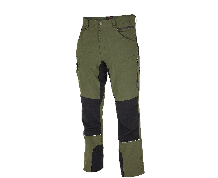 Bennon Fobos Outdoor Work Pants, Green/Black