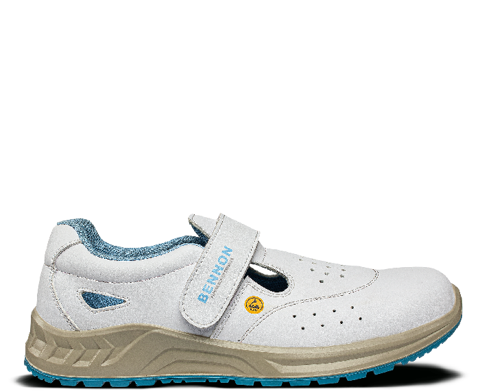 BENNON WHITE O1 ESD delovni sandali