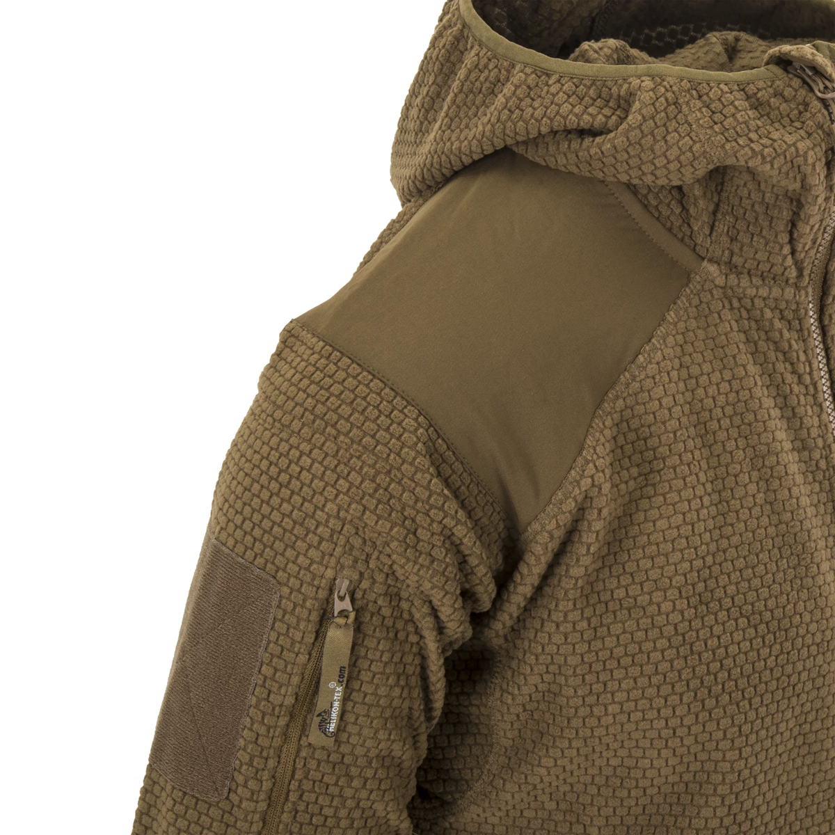 Helikon-Tex Alpha Hoodie flísová bunda, olive green