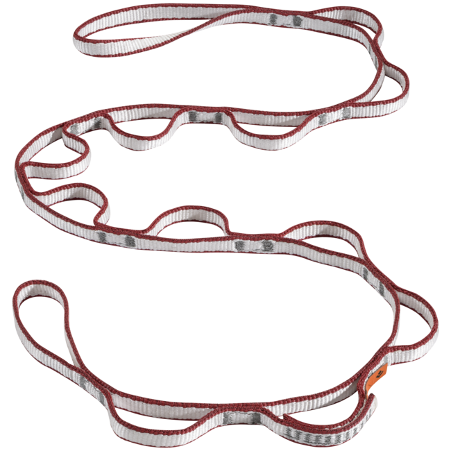 Black Diamond Dynex 12 mm sponka Daisy Chain 115 cm, rdeča