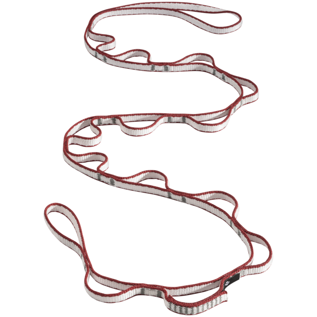 Black Diamond Dynex 12 mm sponka Daisy Chain 140 cm, rdeča