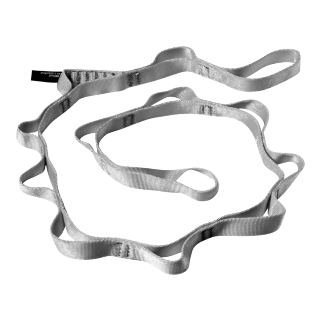 Black Diamond Daisy Chain najlonska zanka 18 mm, siva, 115 cm