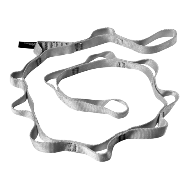 Black Diamond Daisy Chain najlonska zanka 18 mm, siva, 140 cm
