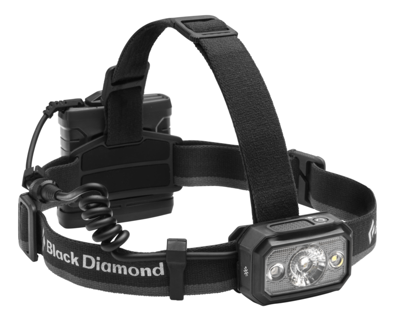 Black Diamond Icon 700 naglavna svetilka, temno siva