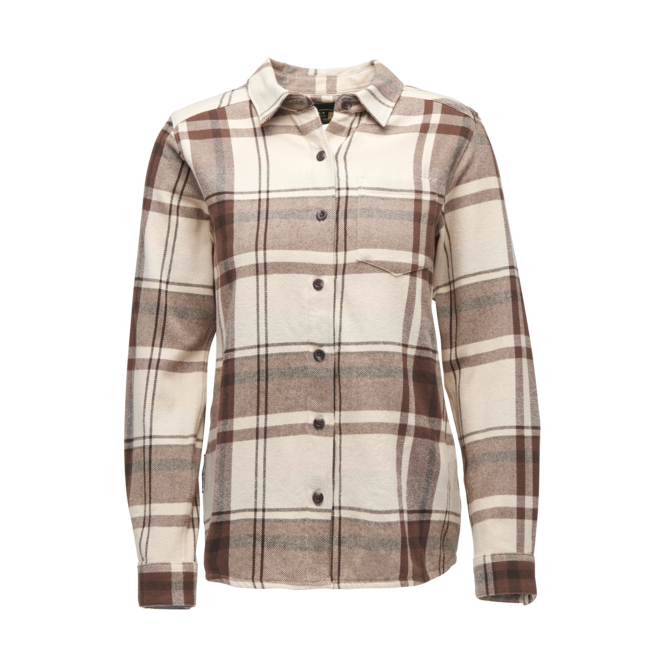 Black Diamond Project Flannel flanelna srajca ženski, chalk pink-walnut plaid