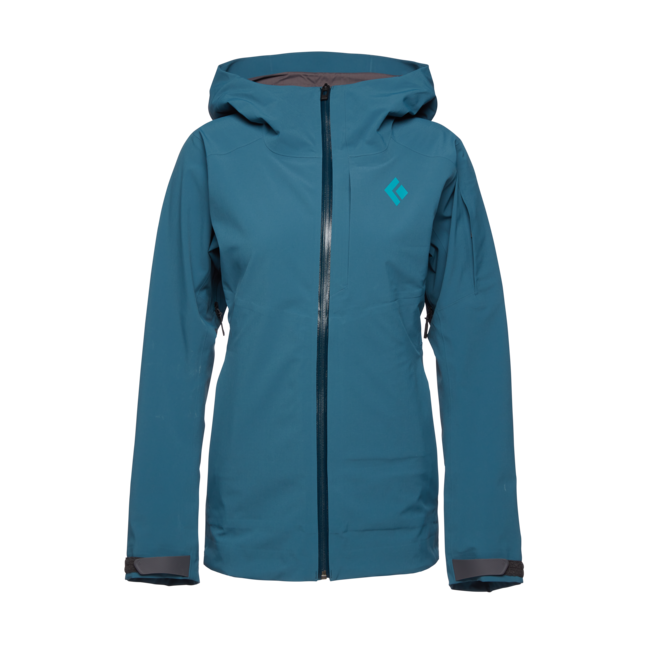 Black Diamond Recon Stretch Ski Shell smučarska jakna ženski, azurite