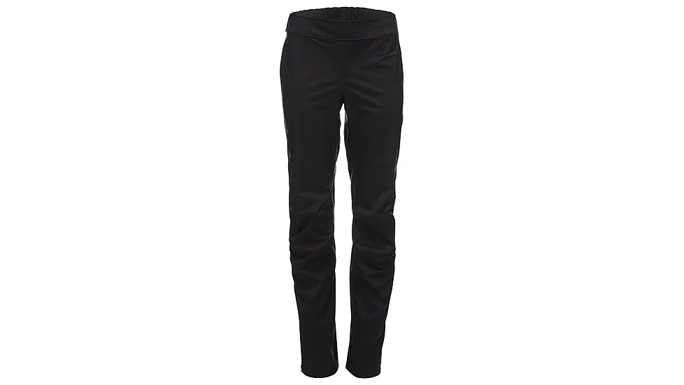 Black Diamond Stormline Stretch Full Zip Rain vodoodporne hlače ženski, črna