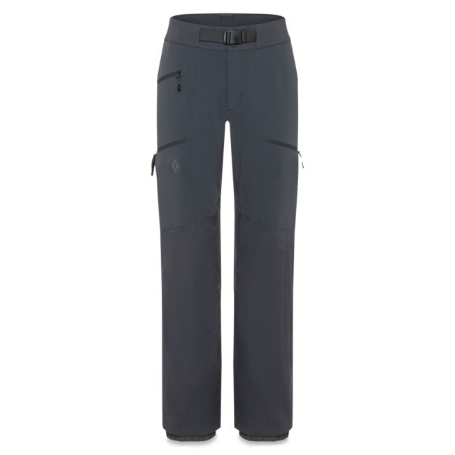 Black Diamond Dawn Patrol Hybrid črne hlače ženski, carbon