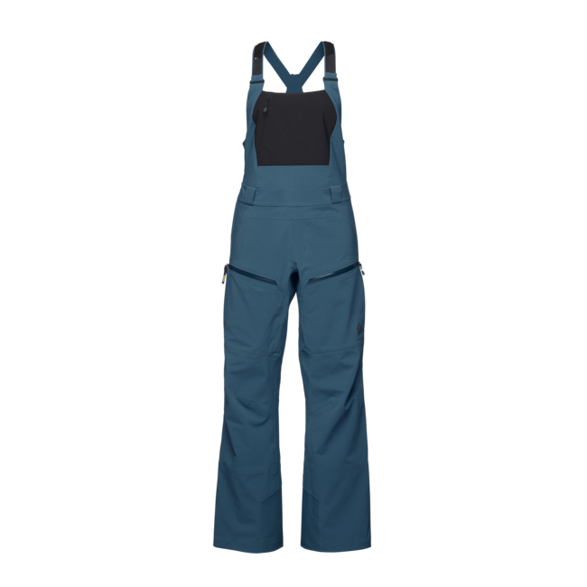 Black Diamond Recon Stretch Bibs hlače ženski s trakmi, azurite
