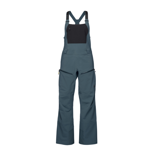 Black Diamond Recon Stretch Bibs hlače ženski s trakmi, creek blue