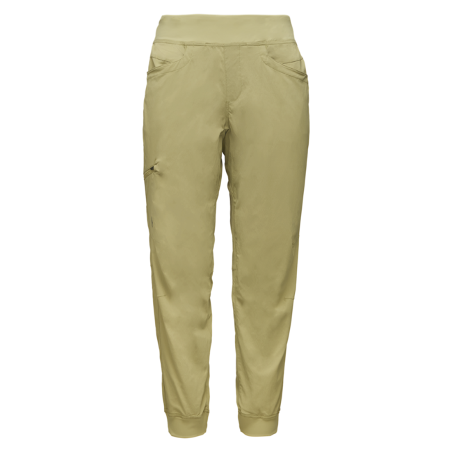 Black Diamond Technician Jogger hlače ženski, gozdno zelena