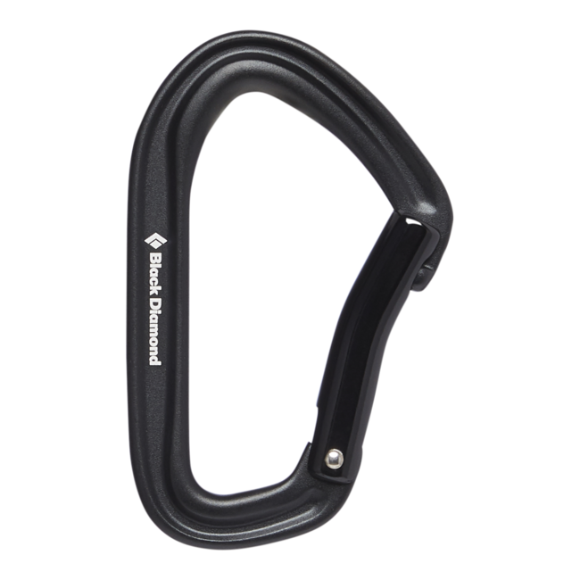 Black Diamond Hotforge Bent Gate vponka, črna