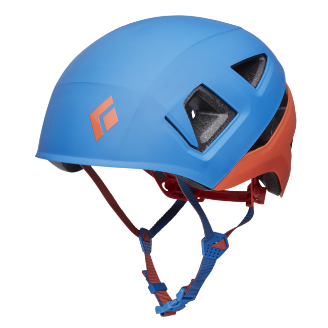 Black Diamond K Capitan plezalna čelada, ultra modra-persimmon