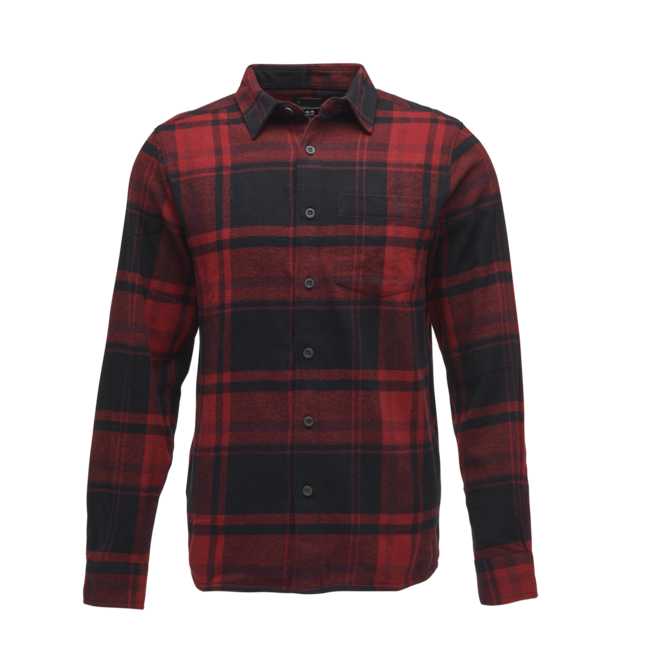 Black Diamond Project Flannel drvarska srajca moški, red rock-black plaid