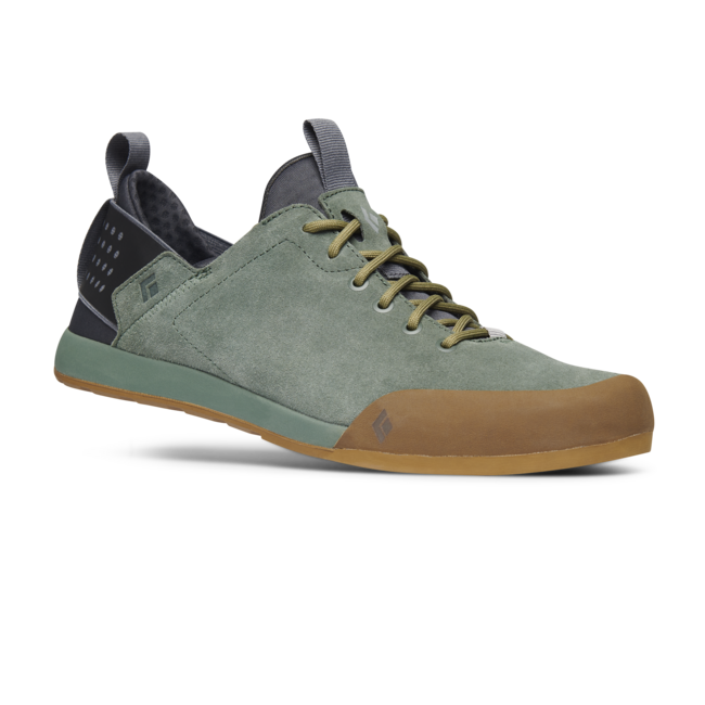 Black Diamond Session Suede usnjeno obutev moški, fir green