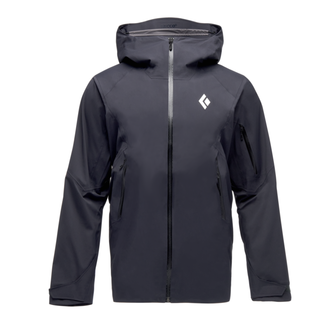 Black Diamond Recon Lt Stretch Shell alpska jakna moška, črna