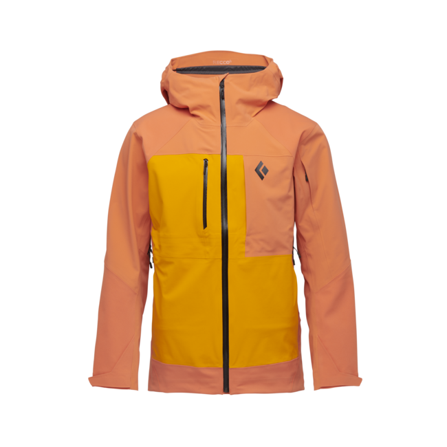 Black Diamond Recon Stretch Pro Shell alpska jakna moška, bd orange-flame orange