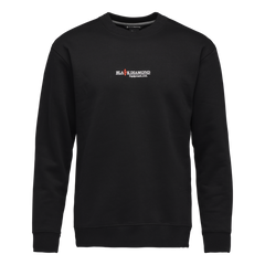 Black Diamond Heritage Wordmark moški pulover, črna