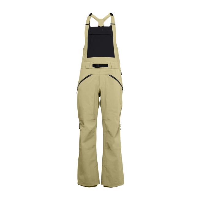 Black Diamond Recon Stretch Bibs hlače moški s trakmi, gozdno zelena