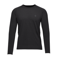 Black Diamond Lightwire Tech moška majica z dolgimi rokavi, črna