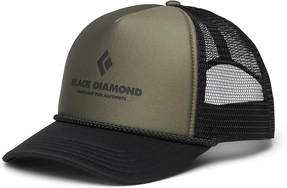 Black Diamond Flat Bill Trucker kapa, tundra-black