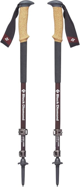 Black Diamond W Alpine Carbon Crk Trekking Poles, Rhone
