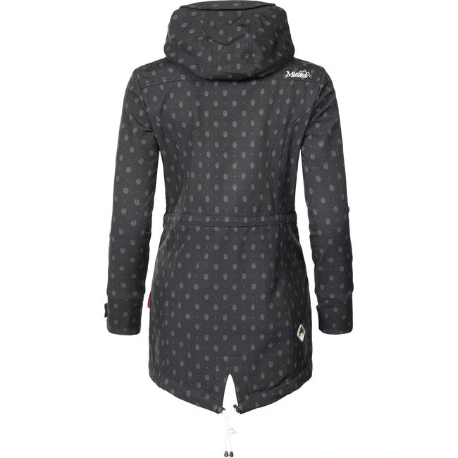 Marikoo ZIMTZICKE P softshell jakna s kapuco ženski zimska