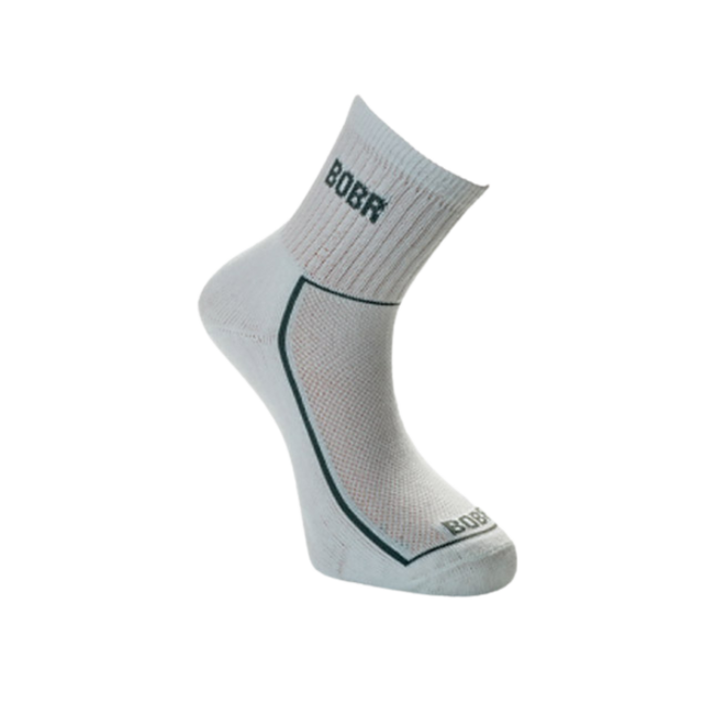 Bobr Sports Socks, White, 1 Pair