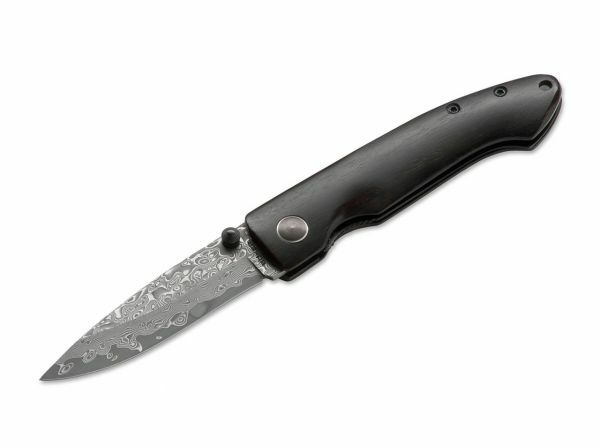 Böker Gent 2 funkcijski nož, 6,9 cm, črn