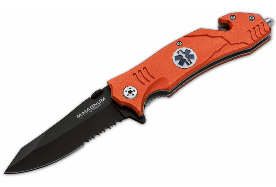 BÖKER® Magnum EMS Rescue nož, črna, 20,8cm