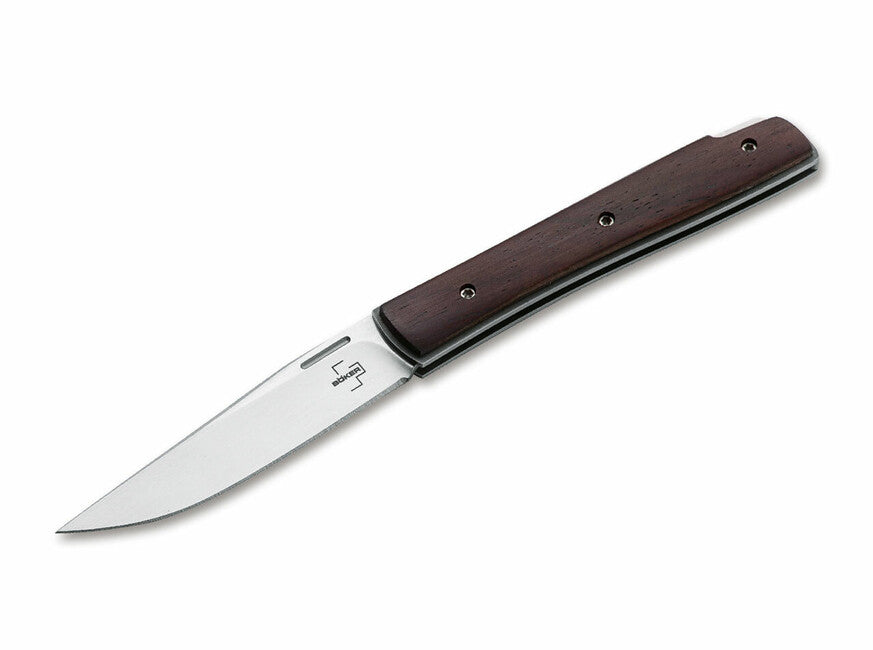 Böker Plus Urban Trapper Petite žepni nož, 7 cm, leseni