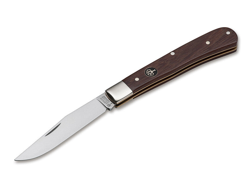 BÖKER® Trapper Uno žepni nož 7,8 cm, Ironwood les