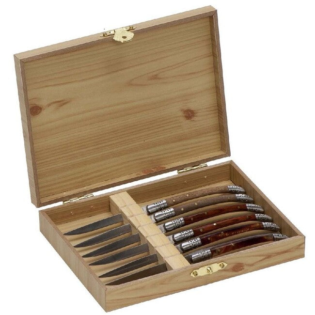 Bon Couteau 6er Box žepni nož 420rsf 70mm klein, črn