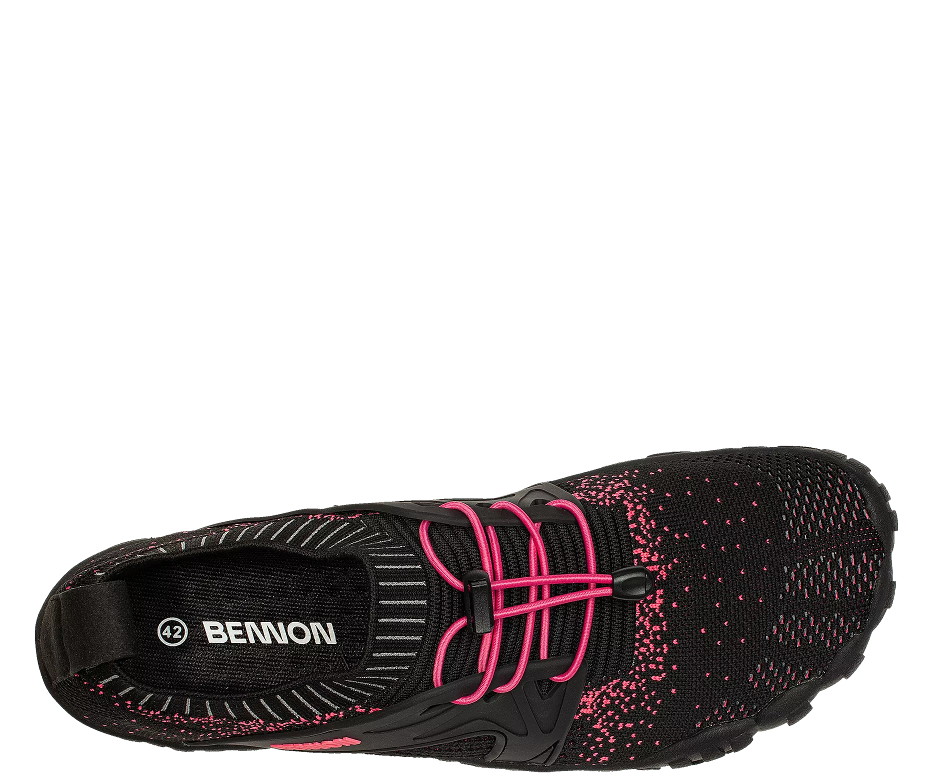 BENNON BOSKY barefoot čevlji, črni/rožnati