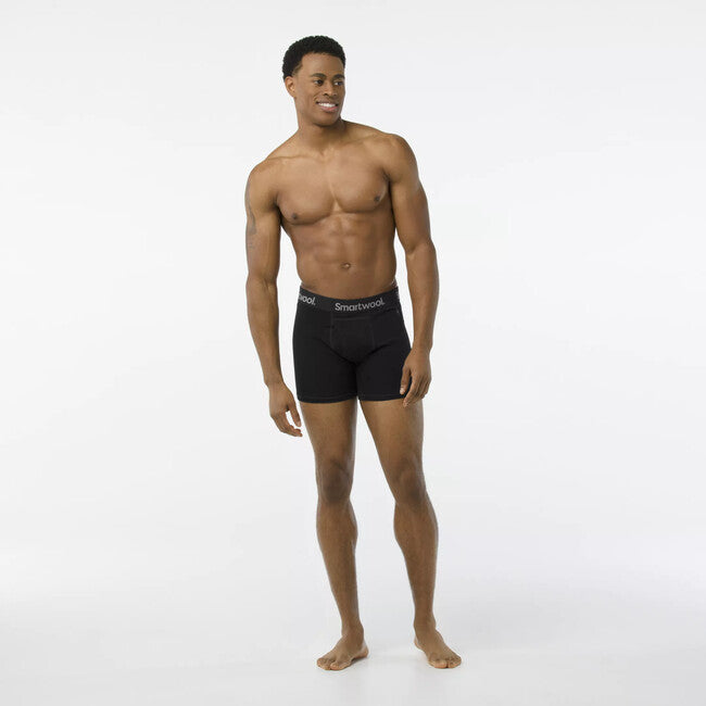 Smartwool Merino Boxer Brief moške boksarice, črne, M