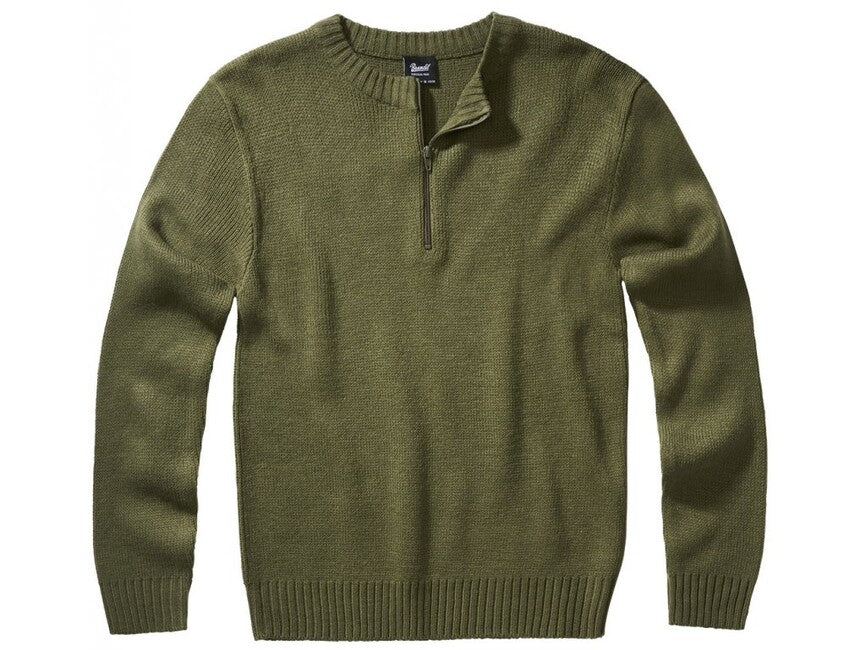 Brandit Army pulover, olivno zelena