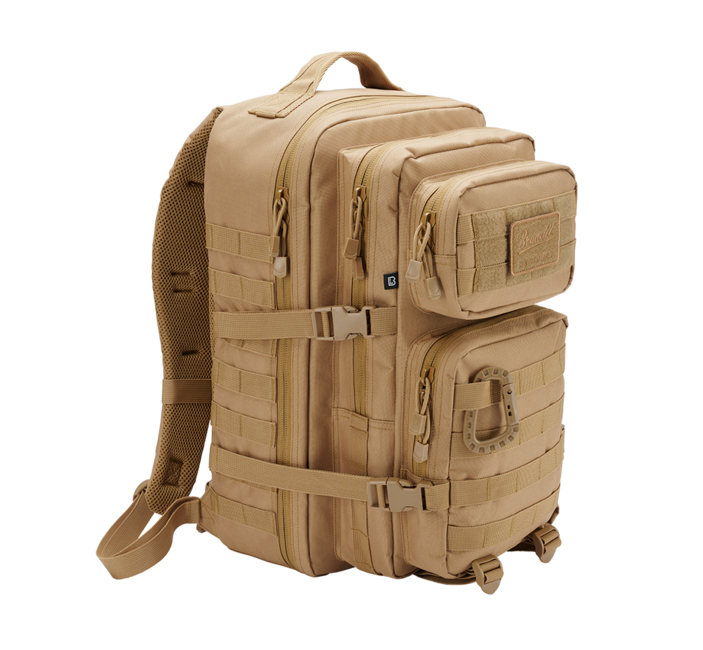 Brandit US Assault Pack Large pohodniški nahrbtnik 40L, bež
