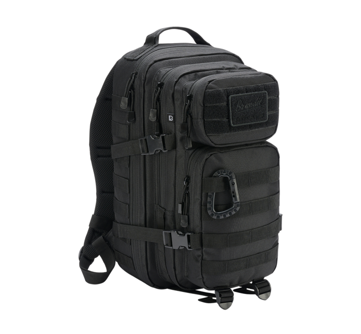 Brandit US Assault Pack Medium pohodniški nahrbtnik 25L, črna