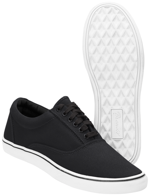 Brandit Bayside Sneaker tenisky, črno-bele