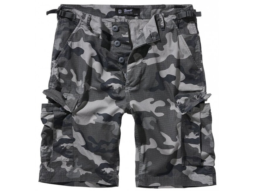 Brandit BDU kratke hlače Ripstop, grey camo