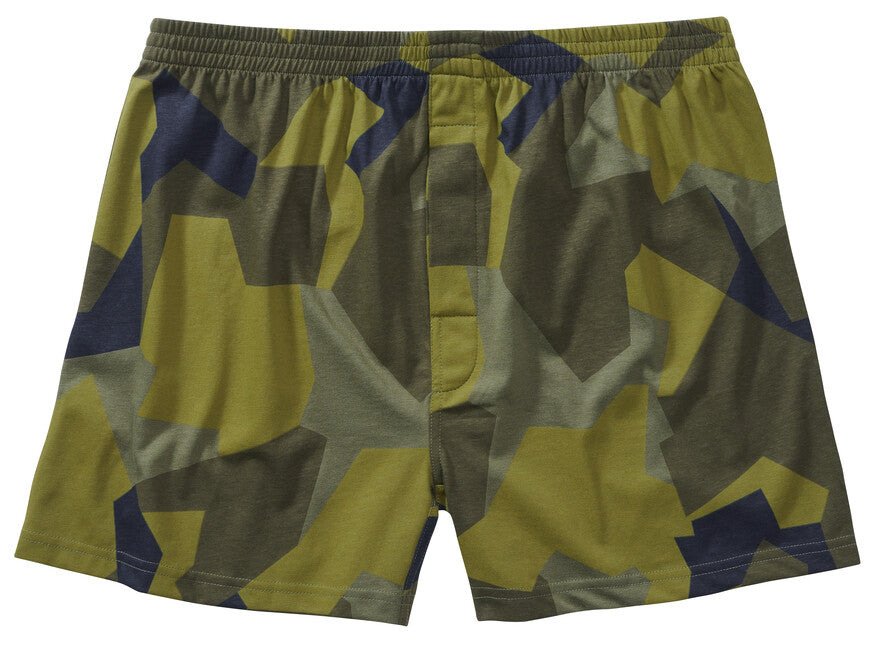 Brandit Boxer moške trenirke, swedish camo M90