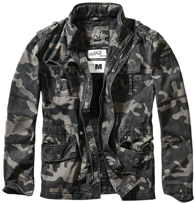 Brandit Britannia prehodna jakna darkcamo